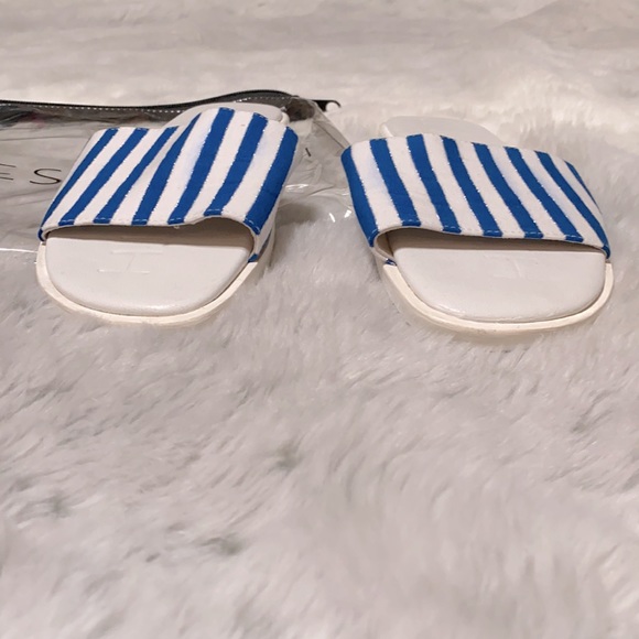 NWT James Smith On Duty blue stripe pool slide/41 - Picture 6 of 10